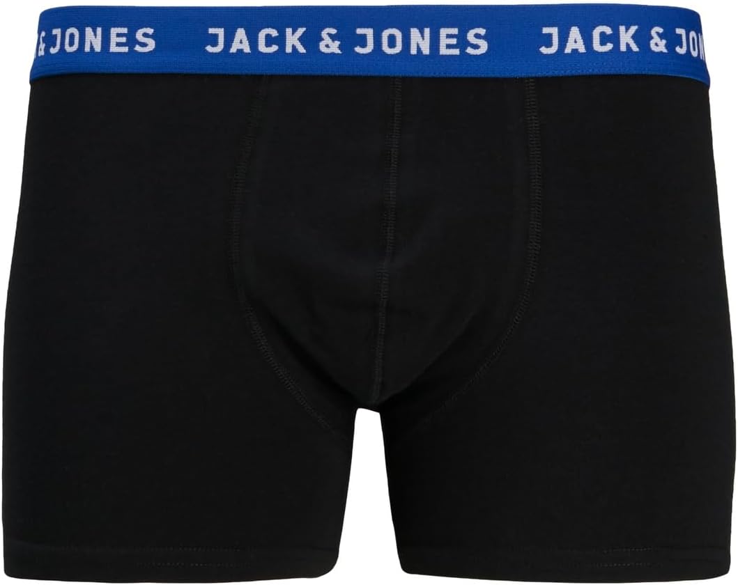 Jack Jones Boxershorts 4er Pack Mix Trunks Boxer Short Unterhose M Mix/Black 4pack, M Mix/Black 4pac