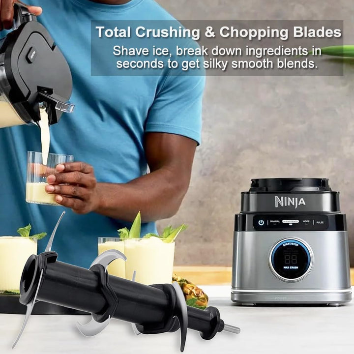 Gestapelte Klinge für Ninja Detect Power Blender Processor Pro TB201EU TB301EU TB301EUCP TB401EU TB4