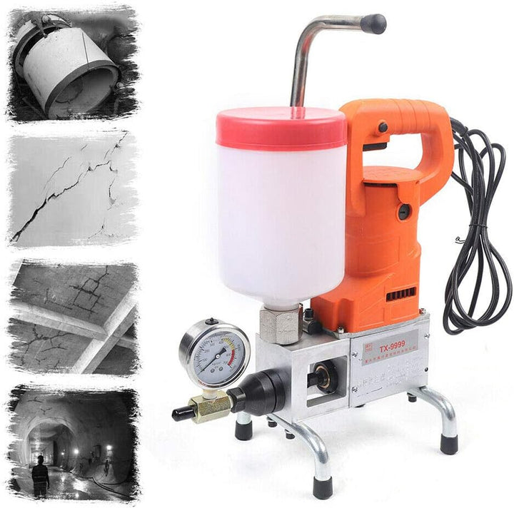 Hochdruck Injektionsmaschine, Vergussmaschine Injektionspumpe 10000pai 720W 0.75 kg/min Chemical Gro