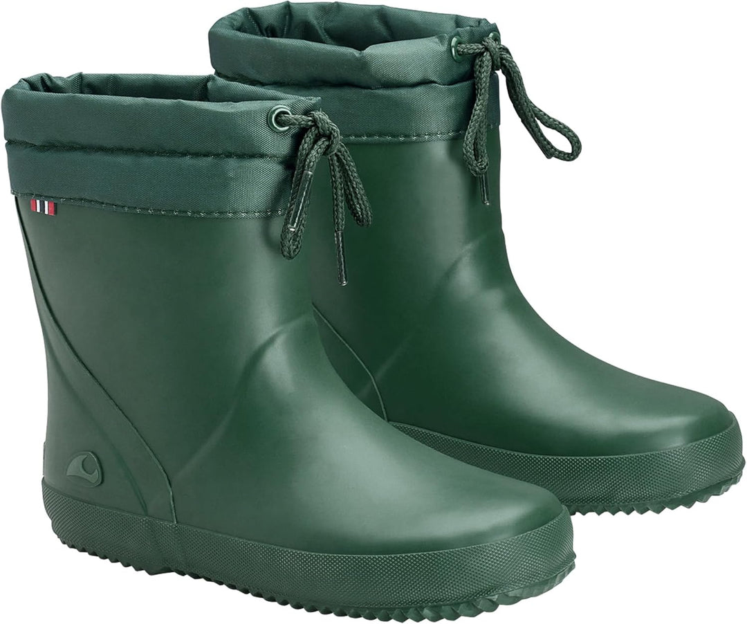 Viking Jungen Indie Alv Thermo Wool Gummistiefel 23 EU Dark Green, 23 EU Dark Green