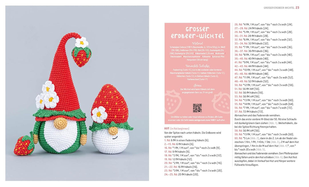 Die Wichtel sind los! – Amigurumis häkeln: 24 niedliche Häkel-Zwerge für alle Jahreszeiten und Feier