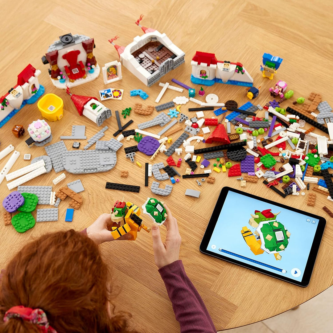 Lego 71408 Super Mario Pilz-Palast – Erweiterungsset, Spielzeug zum kombinieren mit Starterset, Zeit