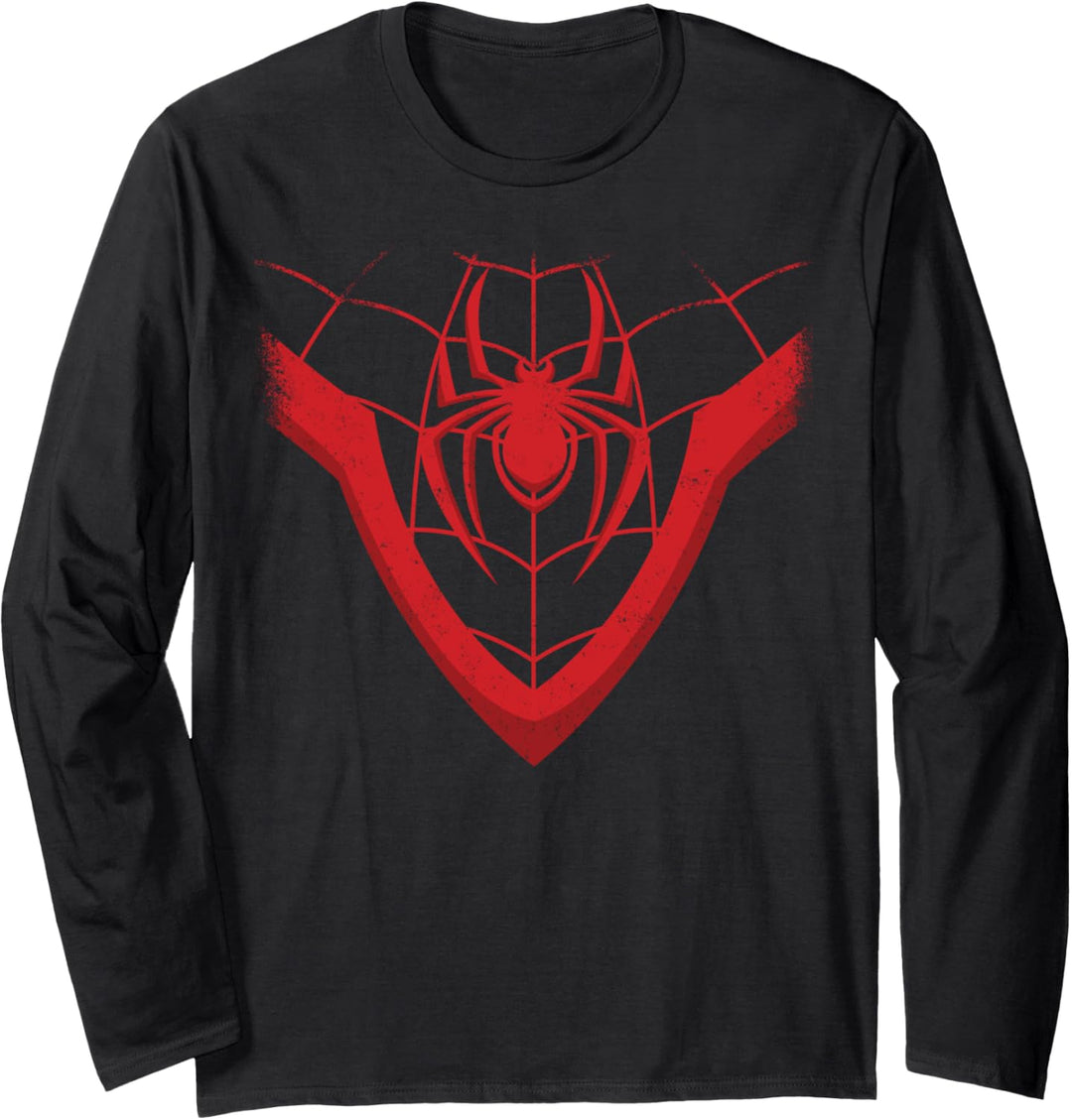 Marvel Spider-Man Miles Morales Halloween Costume Langarmshirt