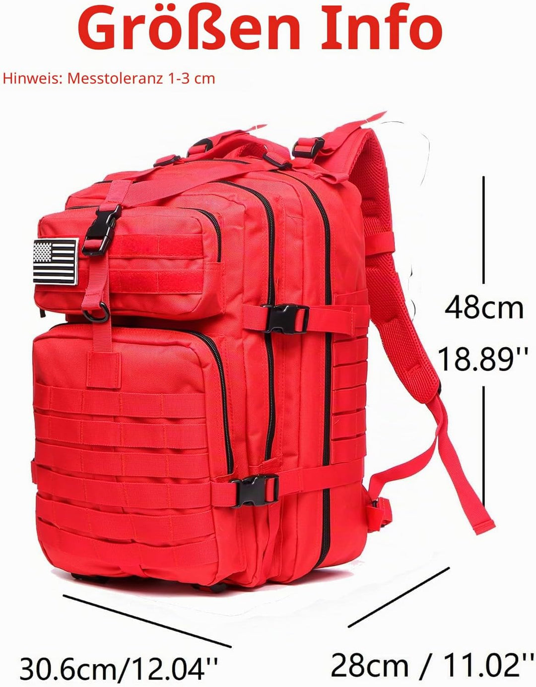 50L Strapazierfähiger Nylon Wasserdichter Angeln Jagdrucksack Outdoor Militär Rucksäcke Taktische Sp