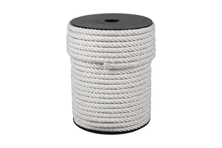 CARRETE CUERDA NYLON MATE (4/Cabos) 8MM 50 M - Unid: 1 8 mm x 50 m 900 kg, 8 mm x 50 m 900 kg
