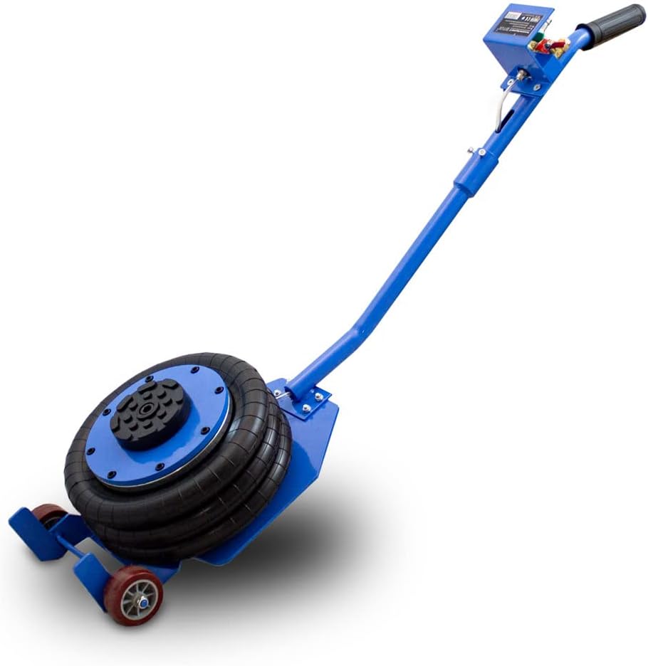 BITUXX® Pneumatischer Wagenheber Druckluftwagenheber Luftkissen Autoheber für KFZ Auto bis 4000Kg 4T