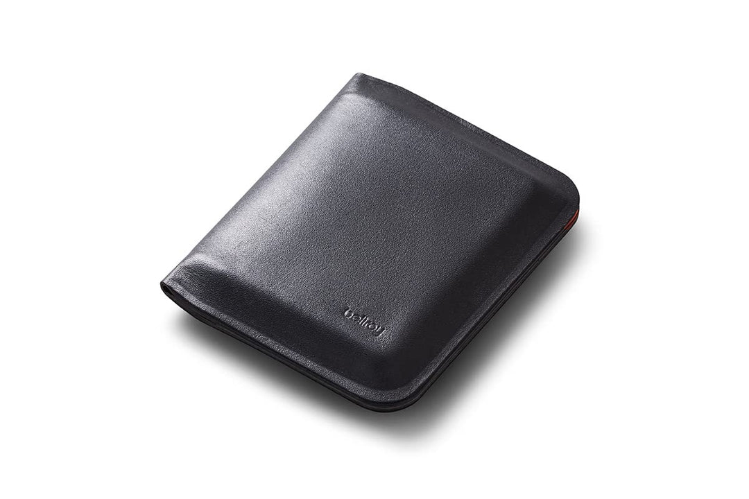 Bellroy Apex Note Sleeve – (Vorgeformte Leder-Brieftasche, RFID-Schutz) - Onyx, Onyx