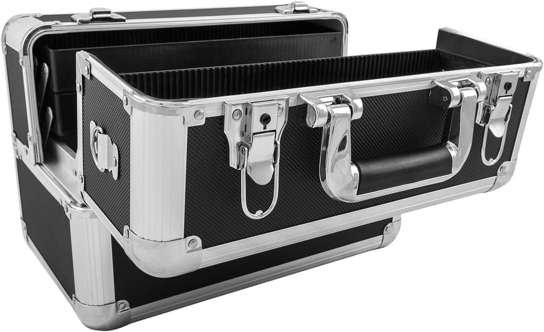 anndora Beauty Case Kosmetikkoffer - Stilvoller Schmuckkoffer, Schminkkoffer mit robustem Aluminiumr