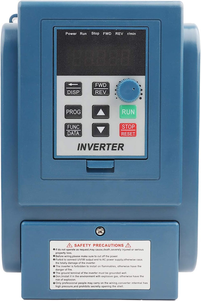 AC 380V 1.5kw 4A Frequenzumrichter VFD 3 Phase Drehzahlregler Inverter Motor