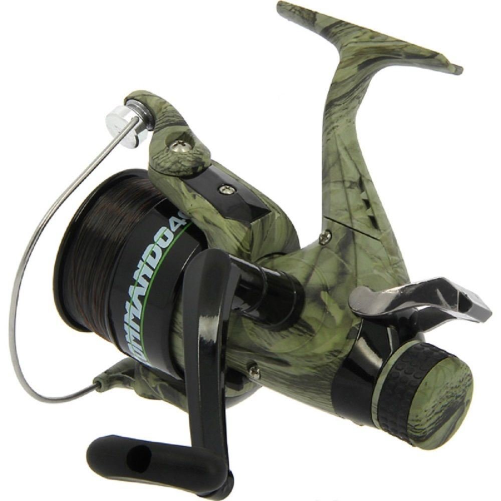 Lineaeffe Angelrolle Bespult Vigor Commando 6000 Baitrunner Carpfishing Feeder Specialist Karpfen Ba