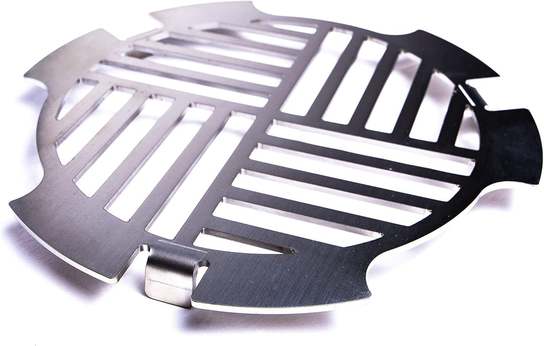 Generisch Einlegerost Grillrost für Feuerplatte Feuertonne Grillplatte aus Edelstahl