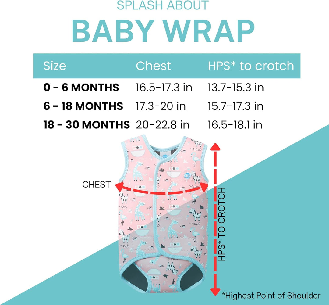 Splash About Baby Wrap Neoprenanzug 18-30 monate Nina's Ark, 18-30 monate Nina's Ark
