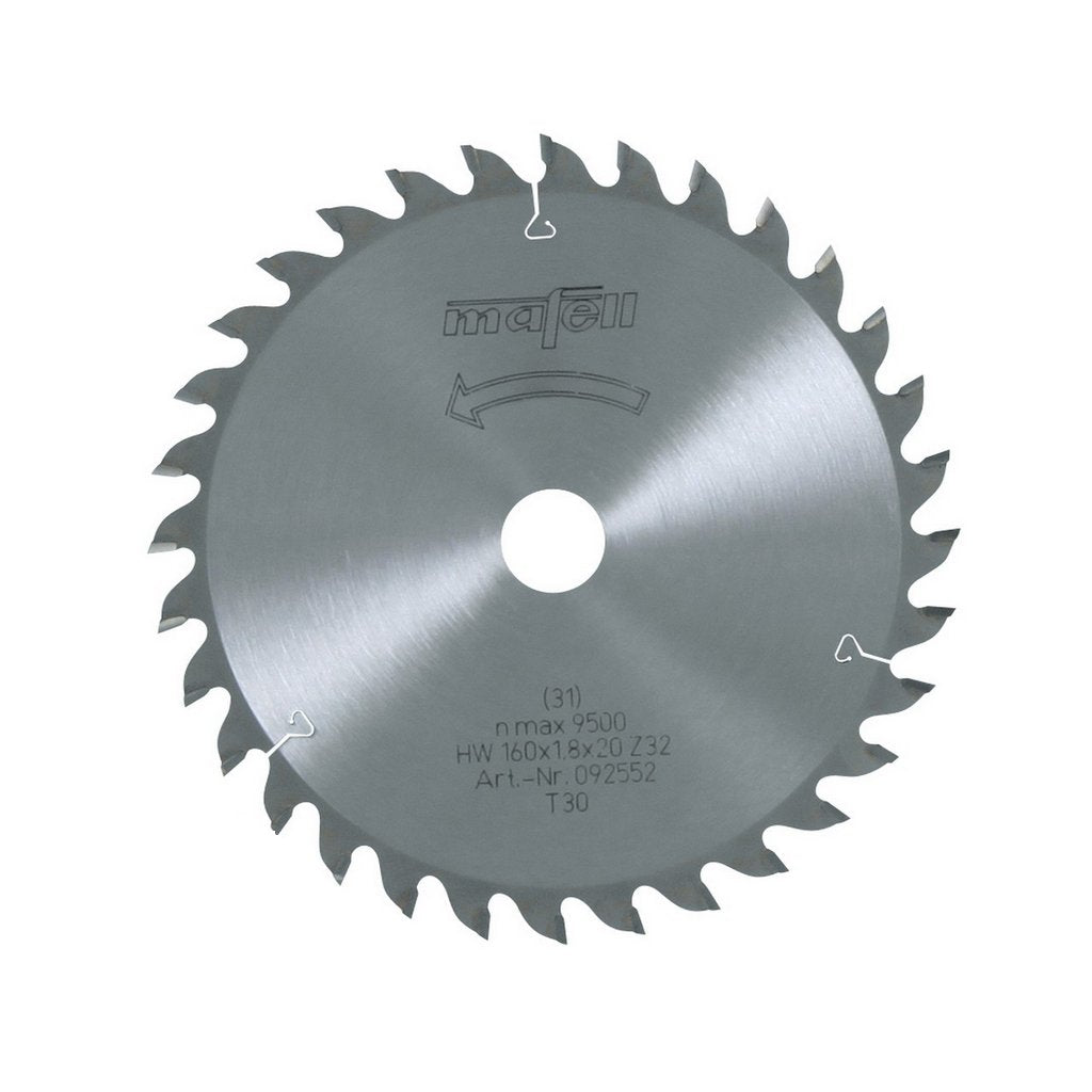 Sägeblatt-HM, 120 x 1,2/1,8 x 20 mm, Z 40, FZ/TR