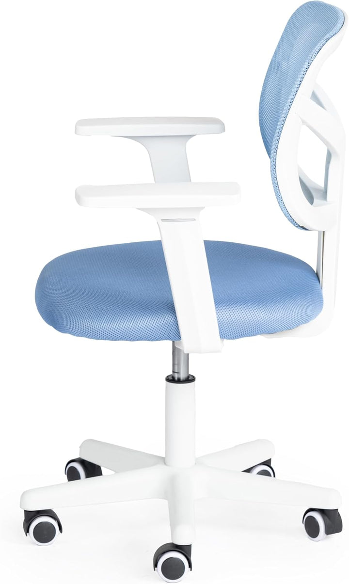 Bürostuhl, Schreibtischstuhl, höhenverstellbar, drehbar, Stoffsitz, ergonomischer Arbeitsstuhl mit A