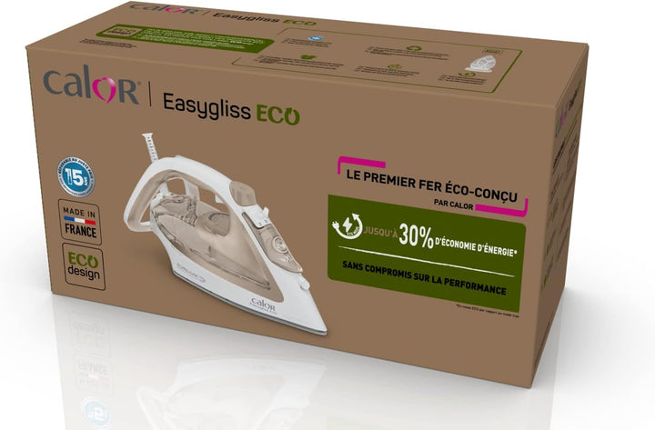 Calor Easygliss Eco Bügeleisen, 2800 W, Dampfleistung 50 g/min, Dampfstossfunktion 240 g/min, bis zu