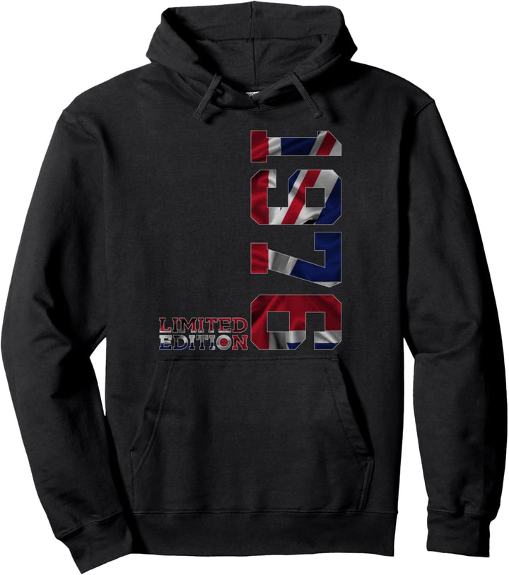 UK 48 JAHRE 48. GEBURTSTAG LIMITED EDITION 1976 Pullover Hoodie