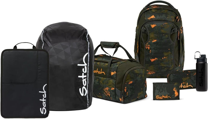 satch Match Kollektor Edition Schulrucksack Set 7tlg. Jurassic Jungle, Jurassic Jungle