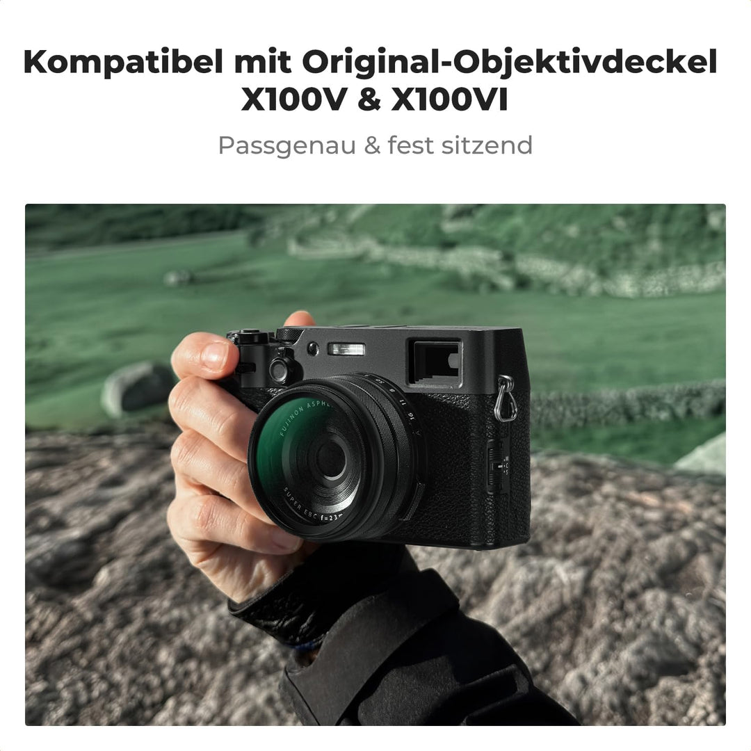K&amp;F CONCEPT Black-Mist 1/4 Filter Kompatibel mit Fujifilm Kamera X100-Serie,Black Promist 1/4 Filter