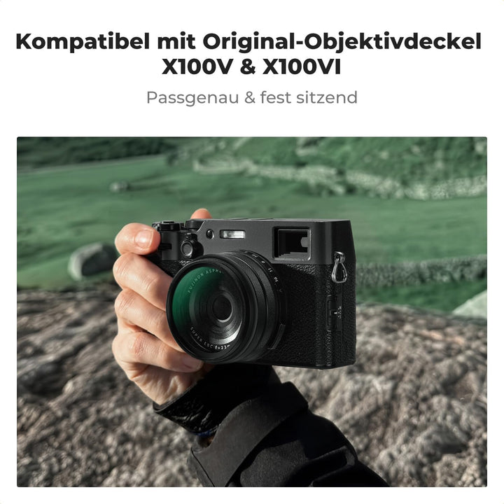 K&amp;F CONCEPT Black-Mist 1/4 Filter Kompatibel mit Fujifilm Kamera X100-Serie,Black Promist 1/4 Filter
