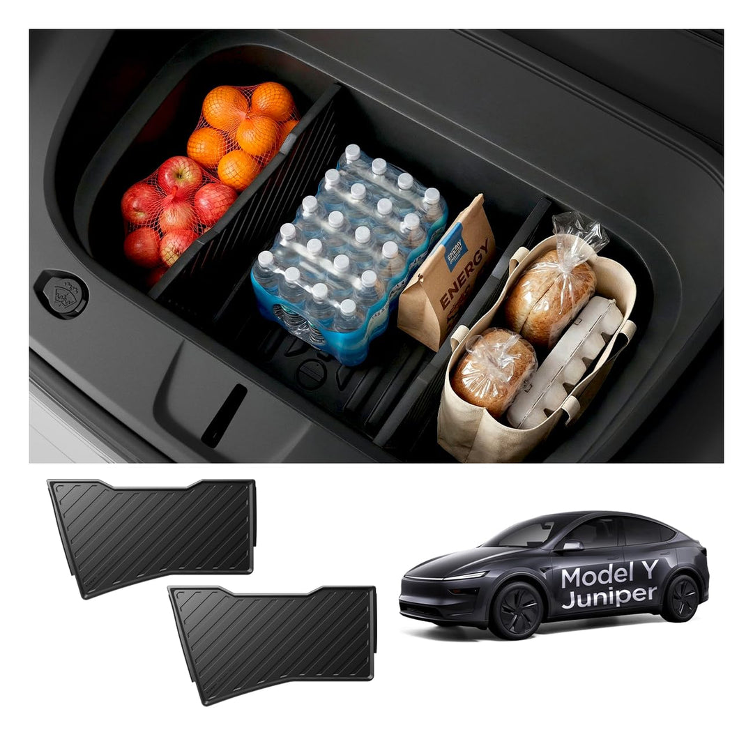 Spigen Auto Kofferraum Organizer für Tesla Model Y Juniper (Nur Premium & Performance 2025 2026), Fr