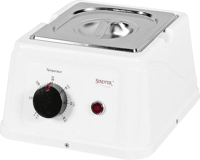 Städter Temperiergerät für Kuvertüre, Schokolade, Schokoladenschmelzgerät, Schmelztopf, inkl. Deckel