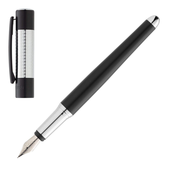 Cerruti 1881 Füllfederhalter Albion Black NSI0412A