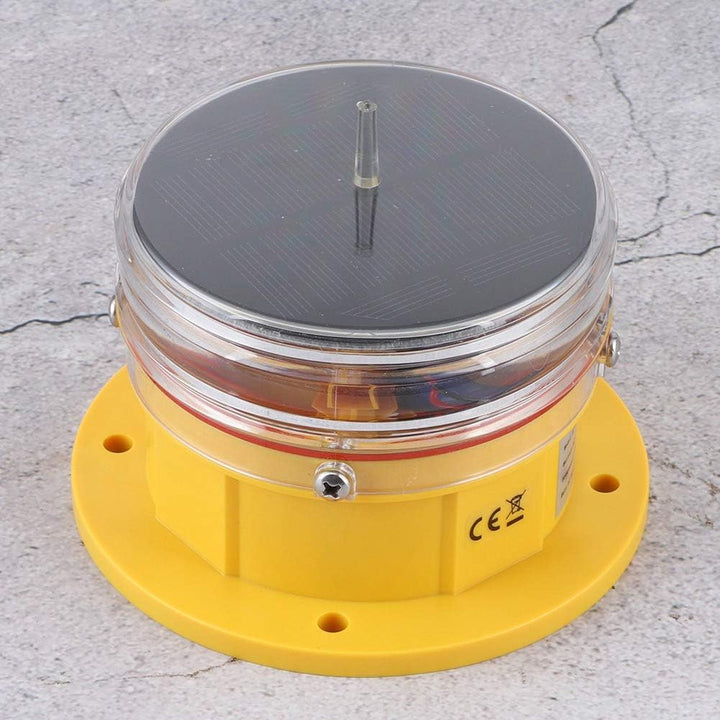 Solar Power Standlicht IP68 Wasserdicht LED Schiff Marine Dock Grosse Sicherheit Licht Blinklicht 36