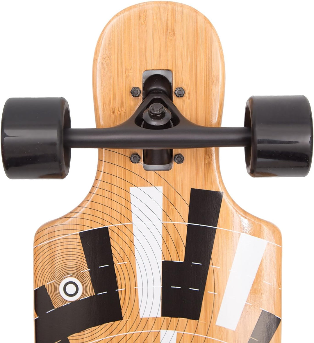 Apollo Longboard, Komplettboard mit High Speed ABEC Kugellagern, Drop Through, Freeride, Skaten, Cru
