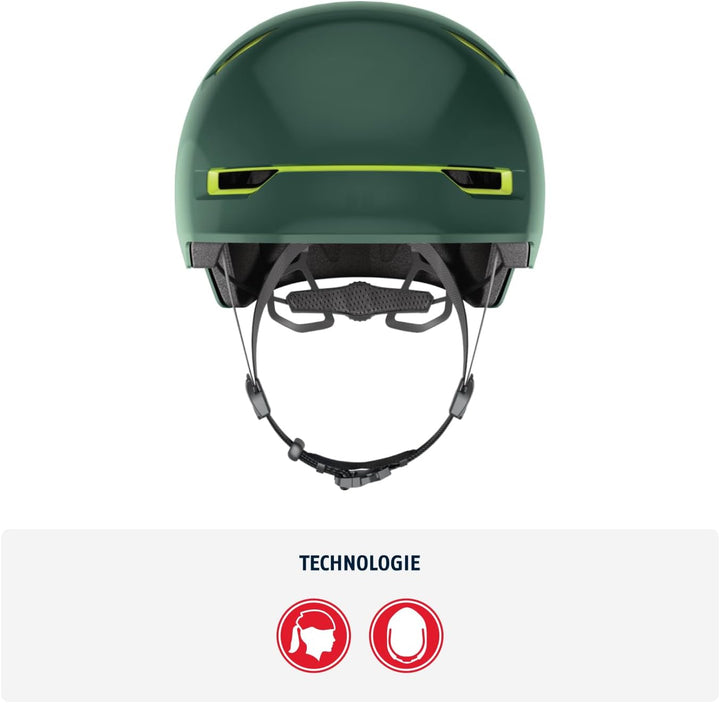 ABUS Stadthelm Scraper 3.0 ACE - Robuster Fahrradhelm für den Stadtverkehr - für Damen und Herren M