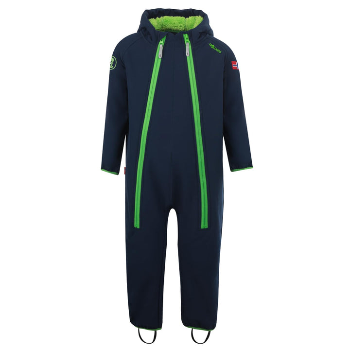 Trollkids Kids Nordkapp Overall 80 Navy, 80 Navy