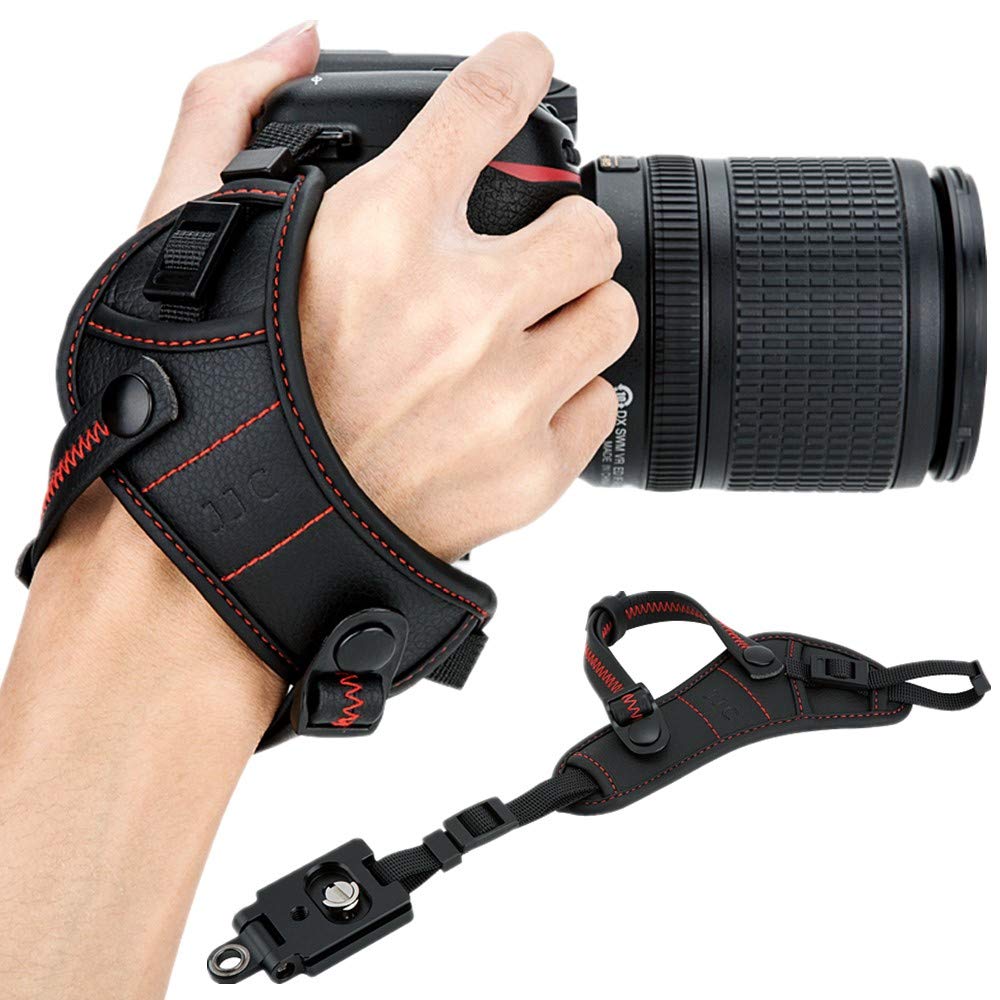 JJC Handschlaufe für DSLR Kamera Canon Nikon Olympus Sony Panasonic Pentax(mit Arca Swiss Type Plate