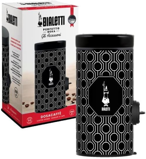Bialetti Kaffee Dosacaffè Dosa Kaffee, Schwarz und Weiss