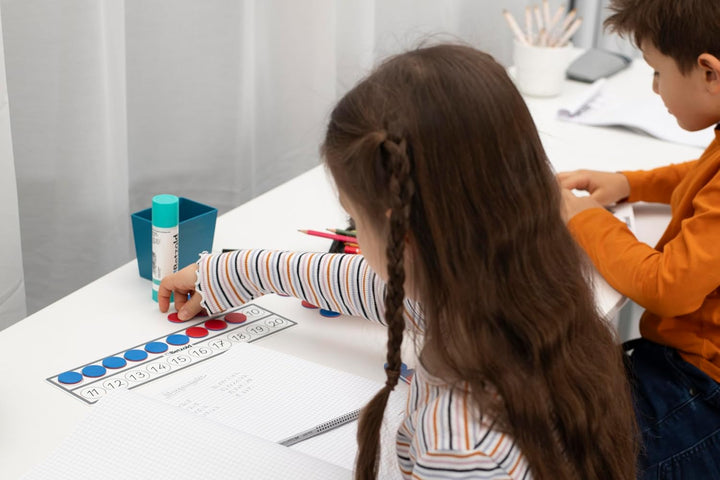 Betzold - Schüler-Rechenleiste - Zahlenraum bis 20 Grundschule Mathematik Hilfsmittel 10 Stück, 10 S