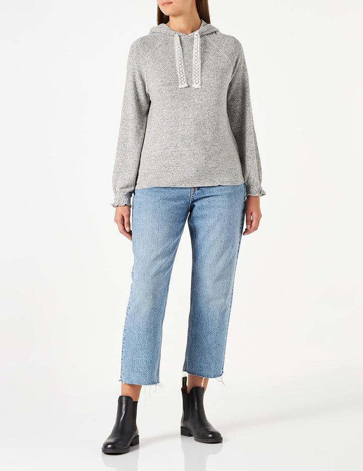 Naf Naf Damen Owilla T-Shirt XS Grau, XS Grau