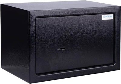 DONAU TECH Tresor Möbeltresor 8,5 L / 31 x 20 x 20 cm/Manuell Safe Möbeltresor/Safe Geldschrank Bode