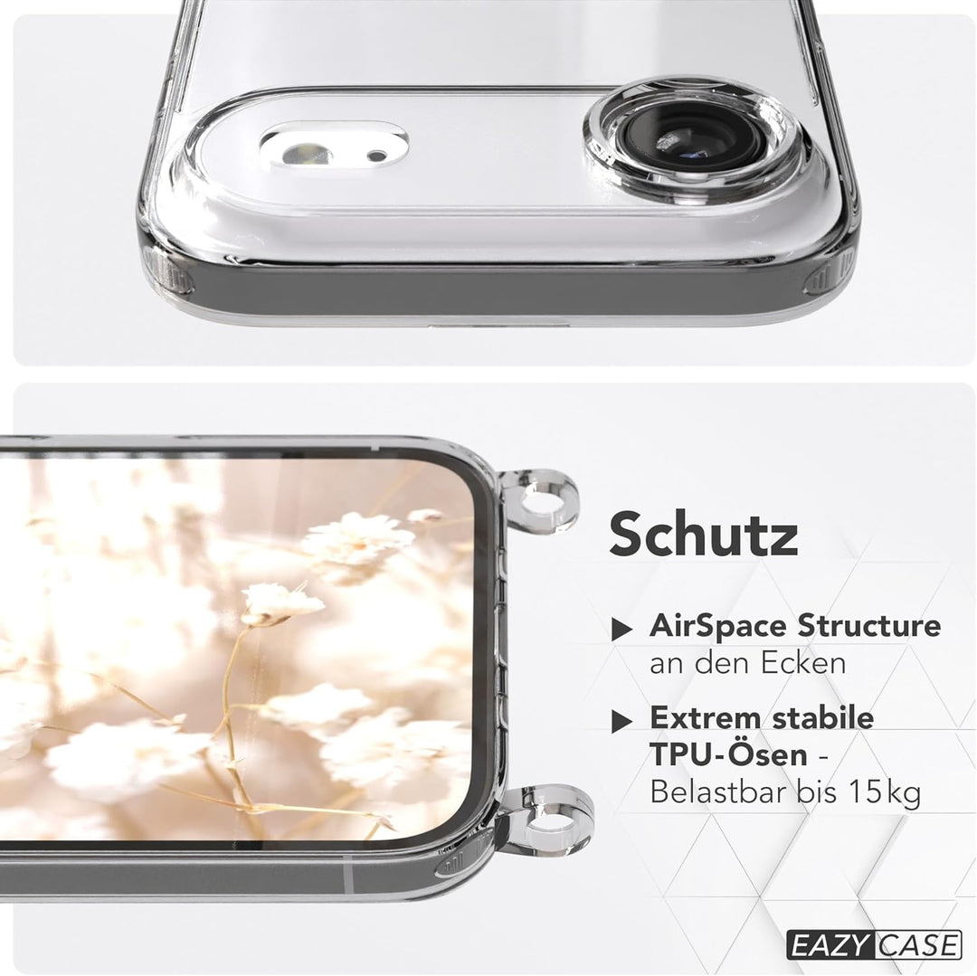 EAZY CASE Handykette - Verstellbares Taschenband kompatibel mit iPhone Air, Schulterriemen, Handykor
