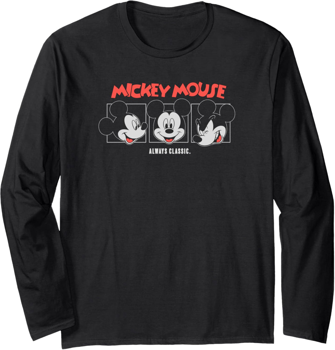 Disney Mickey Classic Mickey Box Up Always Classic Langarmshirt