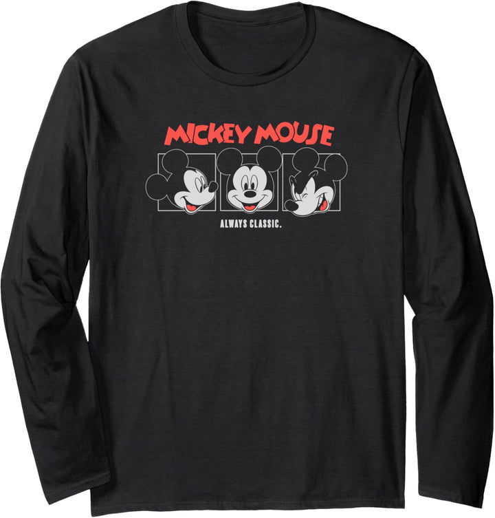 Disney Mickey Classic Mickey Box Up Always Classic Langarmshirt