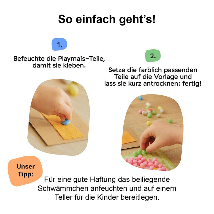 Playmais Mosaic Farmworld | 8000 Teile | Bastelset | natürliches Spielzeug | inkl. Schwämmchen, 14 v