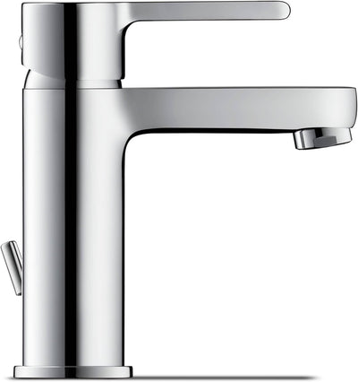 Duravit B21010 B.2 Einhebel-Waschtischmischer, Chrom mit Zugstangen-Ablaufgarnitur