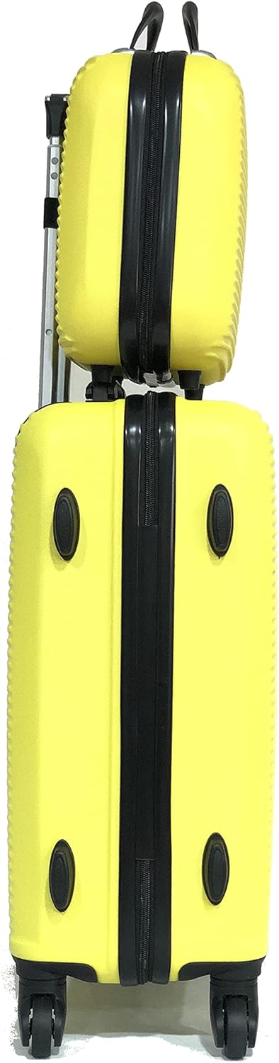 Kabine/Mittelgrosser Koffer mit oder ohne Vanity, Gelb (5859), Cabine & Vanity