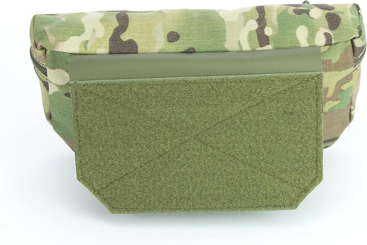 Zentauron Fronttasche für Plattenträger 20 x 15 x 5 cm I Volumen 2 L I Bauchtasche Militär aus hochw
