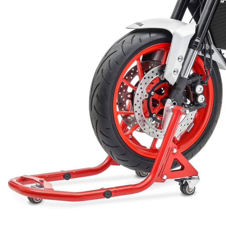 Montageständer vorne für Ducati Diavel / 1260 / S Rangierhilfe XBL rot