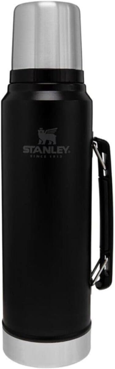 Stanley Classic Legendary Thermosflasche Edelstahl 1L - Thermos Hält 24 Stunden Heiss oder Kalt - Ed