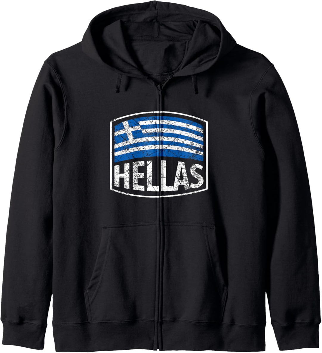 Hellas Griechische Flagge Geschenk & Souvenir Kapuzenjacke