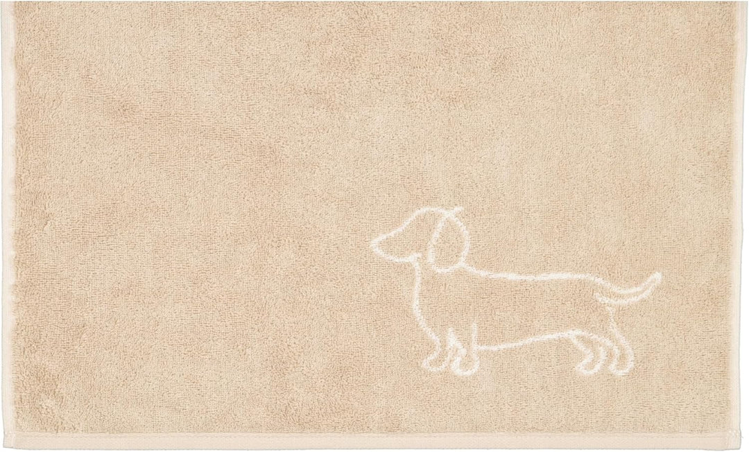 Cawö Handtücher WE Love Dogs Companion 6248 Natur-Beige - 33 Duschtuch 80x150 cm, Duschtuch 80x150 c