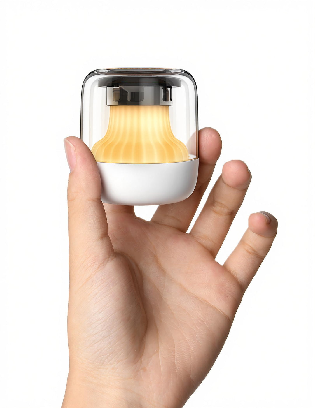 Babelio Pocket Glow White Noise Machine Baby, Verbesserte Nachtlichter mit 7 Farben, 20 nicht wieder