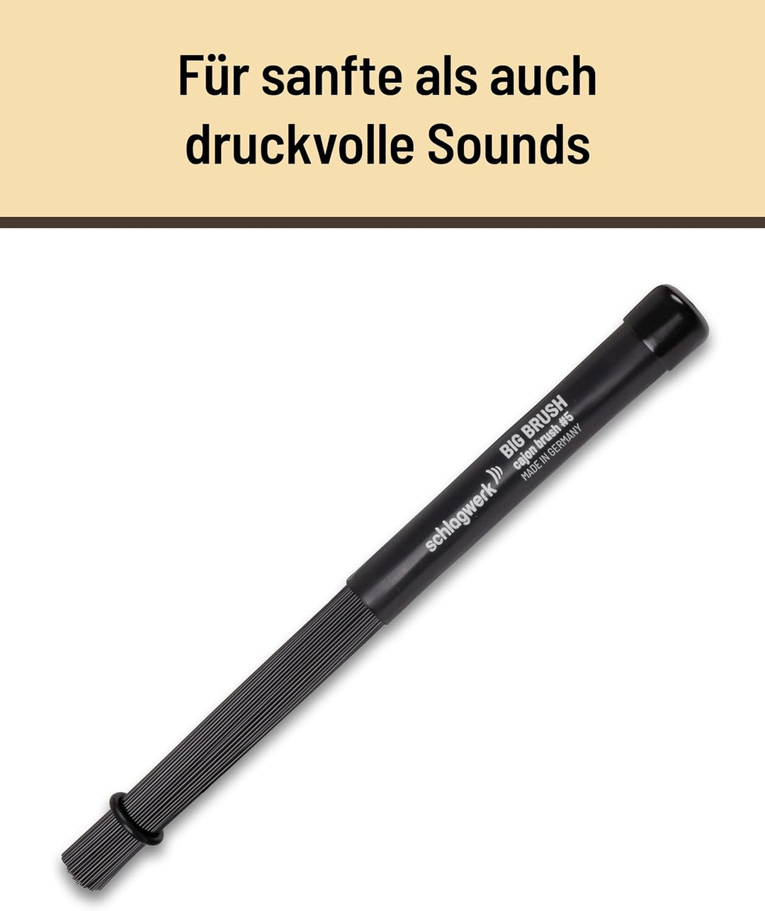 Schlagwerk BRC05 Cajon Brush #5 - Big Brush, BRC05
