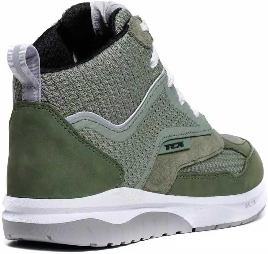 TCX Nalbak Air Damen Motorrad Schuhe 38 EU Grün, 38 EU Grün Grau