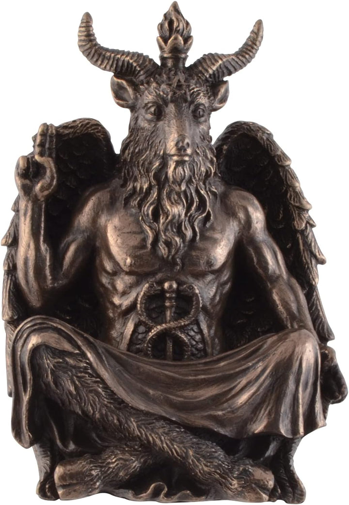 VOGLER Joh. Vogler GmbH Baphomet bei Einer Meditation - bronziert by Veronese